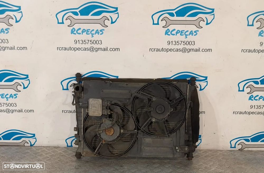 RADIADOR VENTILADOR INTERCOOLER JAGUAR X-TYPE I 1 MK1 X400 4X438T000CG 4X43-8T000-CG 1X4H8005AF 1X4H-8005-AF TERMOVENTILADOR - 3