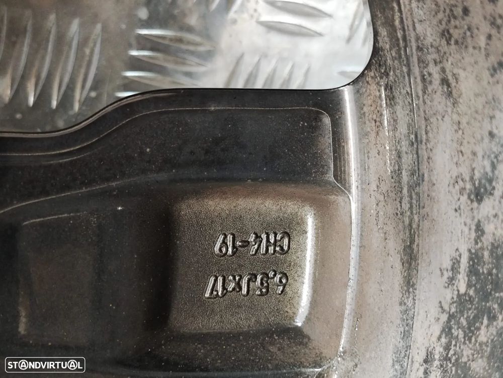 Conjunto jantes 17 originais Citroen C4 Cactus 6,5J ET19 4x108 - 12