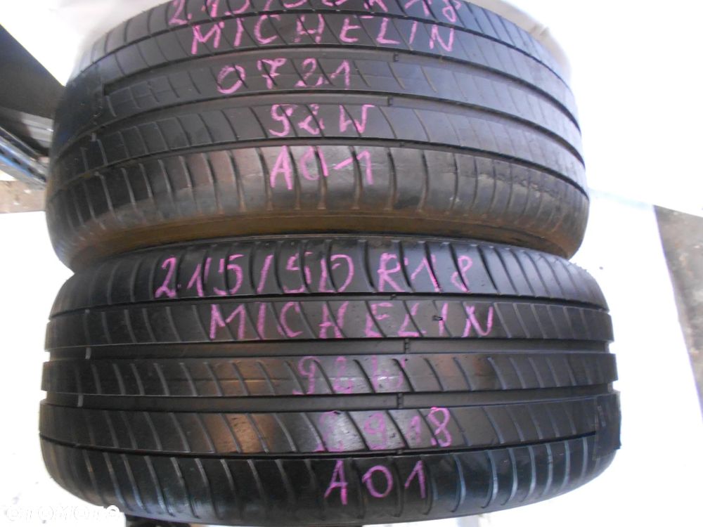 OPONY 215/50R18 MICHELIN PRIMACY 3 A01 DOT 0721 / 2918 7.6MM