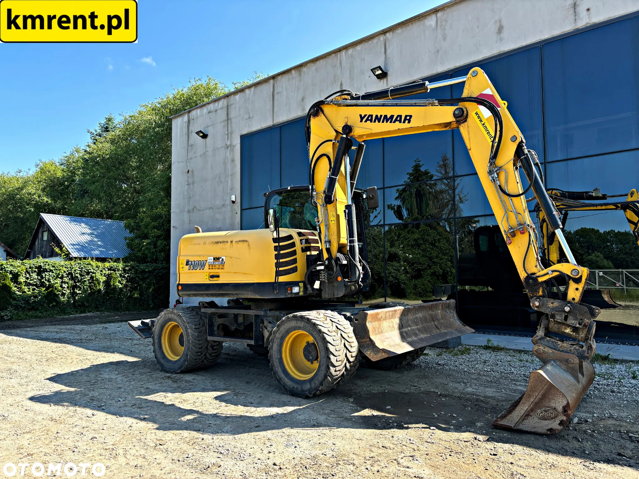 Yanmar B 110 W KOPARKA KOŁOWA 2019R. | TEREX 110, SCHAEFF, LIEBHERR 311 KOMATSU PW 110 98 - 7