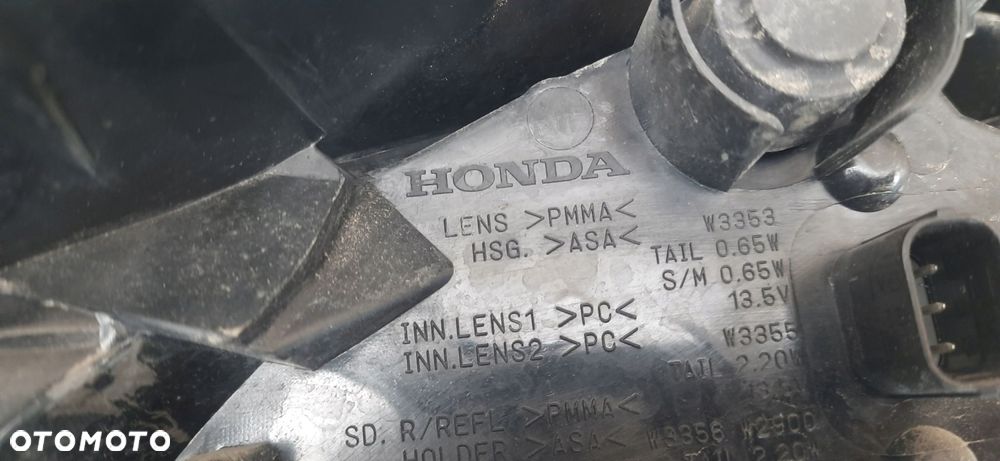 lampa tył prawa honda civic x hb - 11