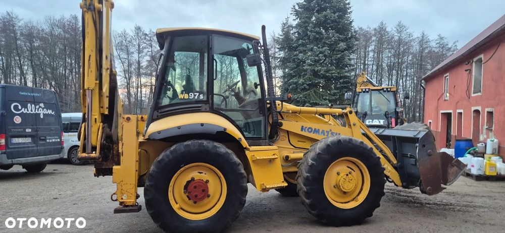 Komatsu WB97S WB 97 S R , KLIMA TYLKO 7200h UMOWA KUPNA - 5