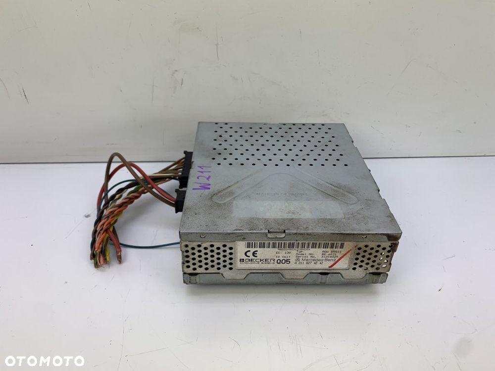 wzmacniacz audio sterownik moduł becker mercedes W211 A2118274242 - 1