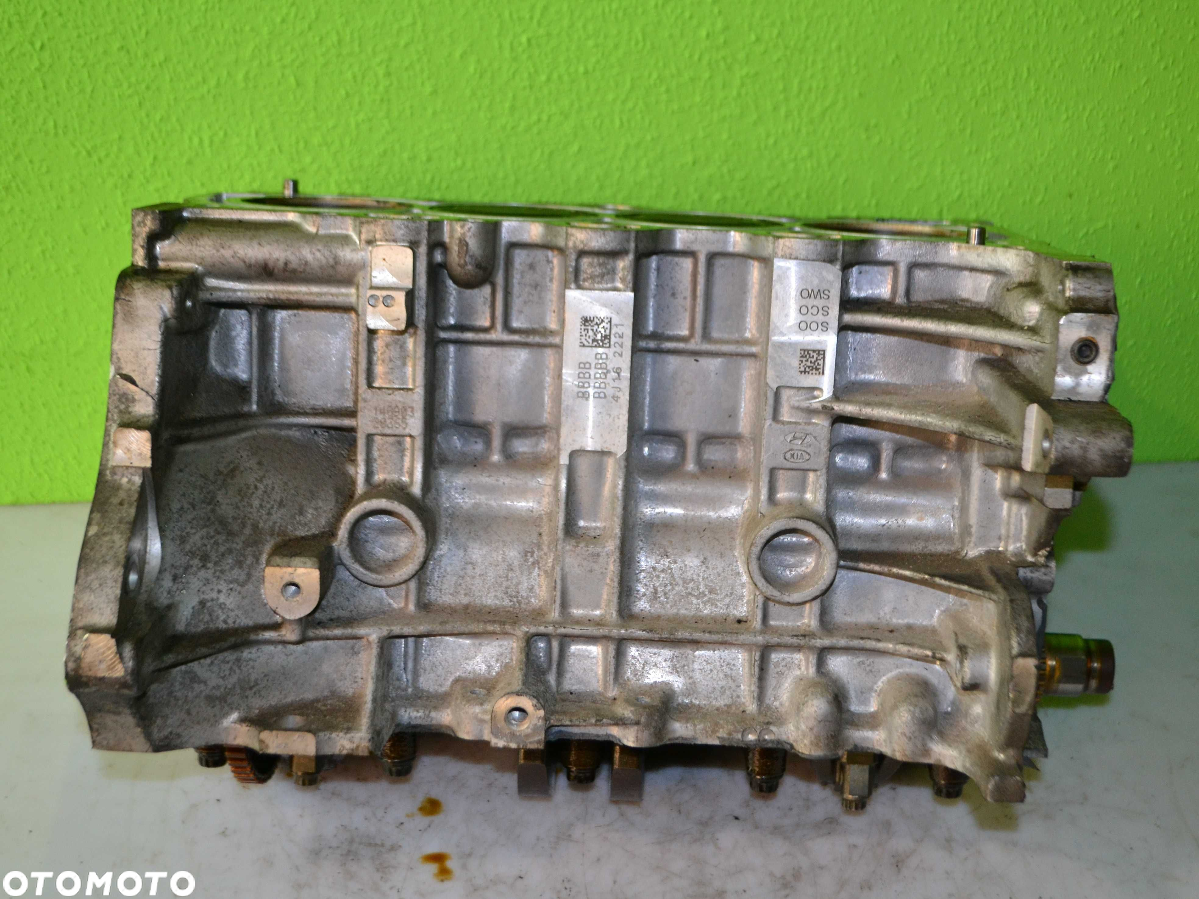Blok silnika  tłoki korbowody HYUNDAI KIA 1.4 16V  G4FA - 6