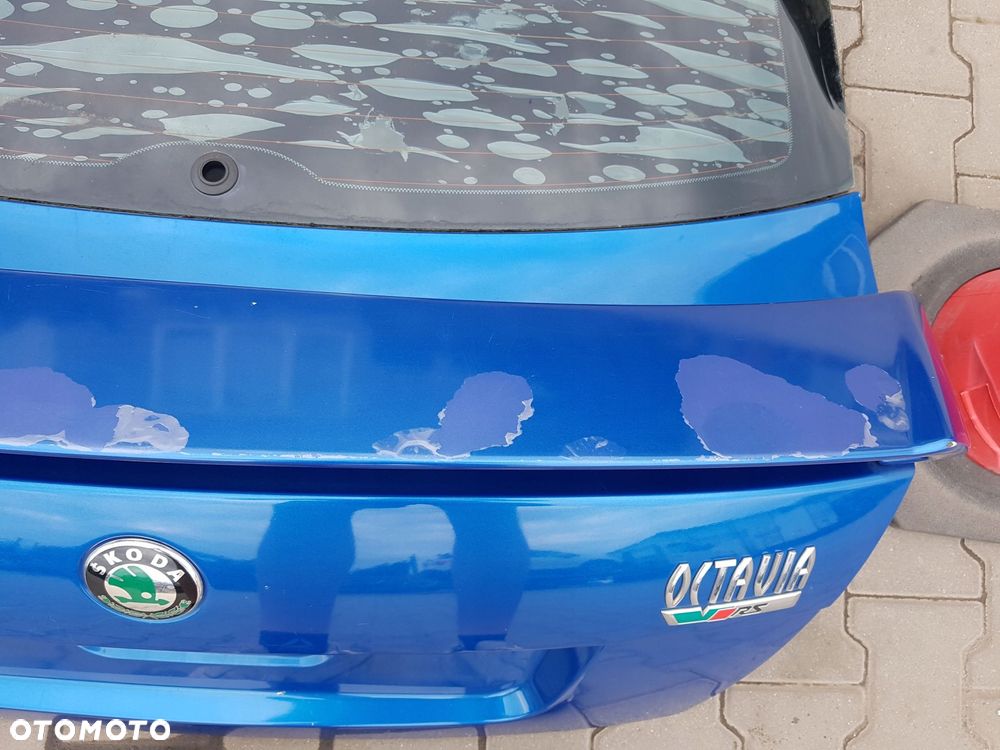 SKODA OCTAVIA 2 II 04-08r RS HB KLAPA BAGAŻNIKA TYŁ 9463 - 6