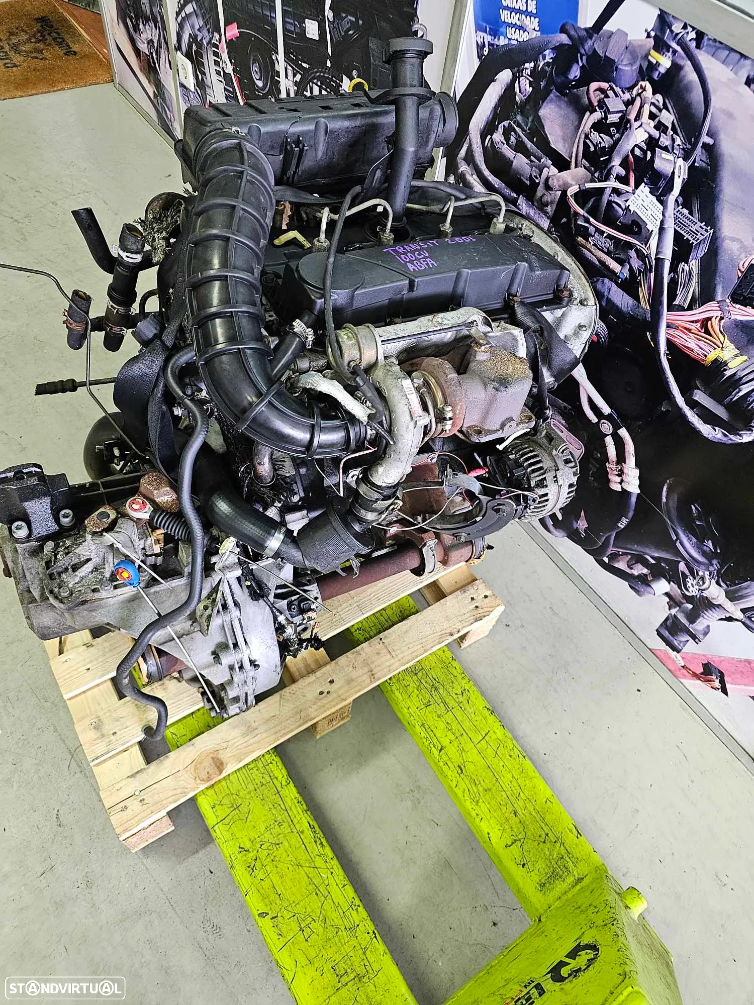 Motor Ford Transit 2.0DI 2002 de 100cv, ref ABFA - 3
