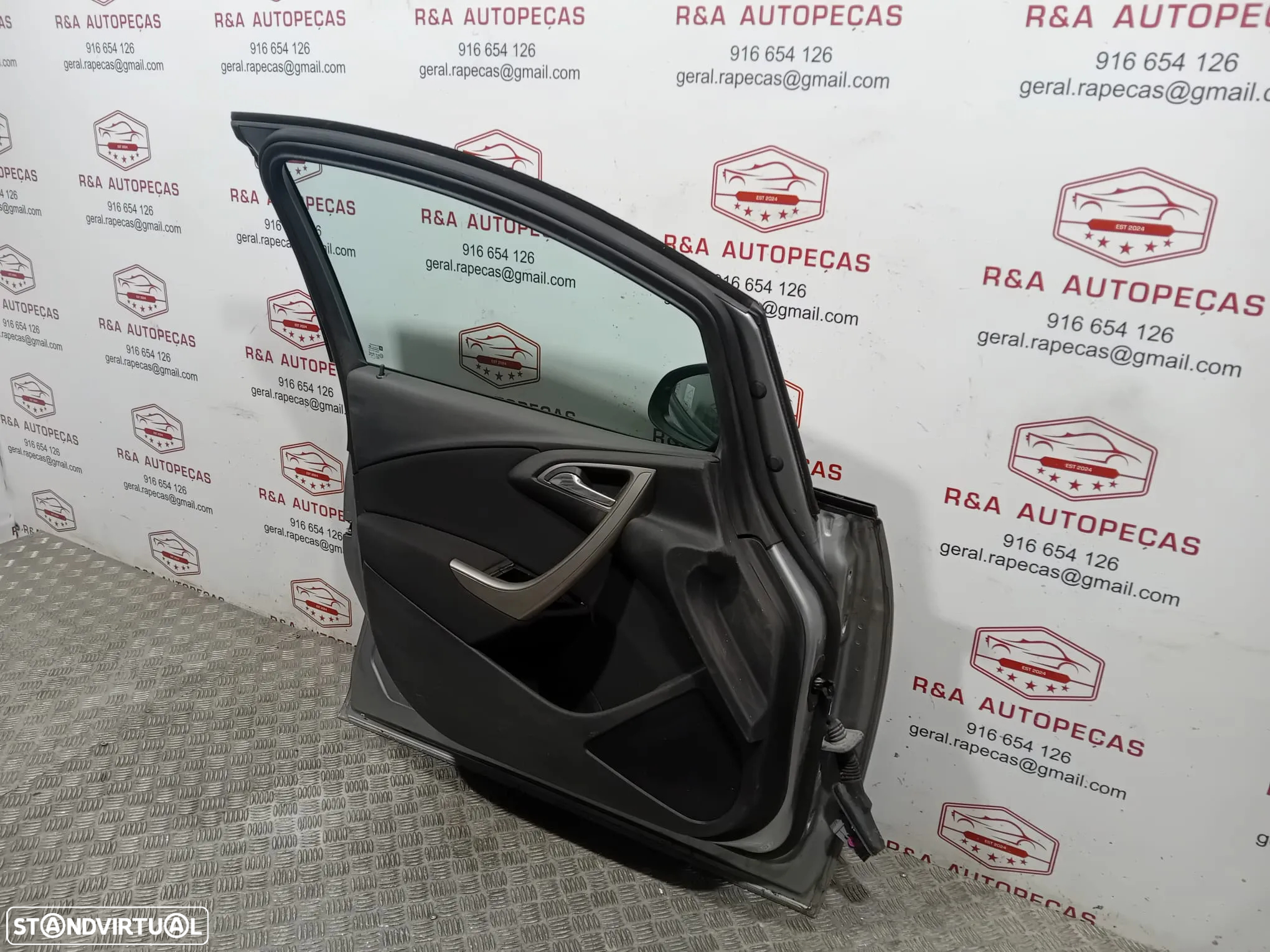 Porta Frente Esquerda Opel Astra J Original - 6