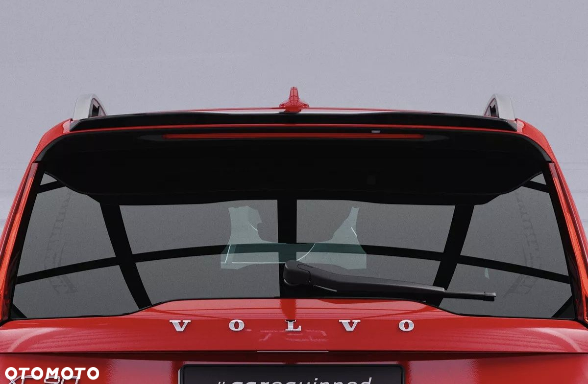 Volvo XC90 Tylny Spoiler Lotka Dokładka Tylna Czarny Połysk - 4