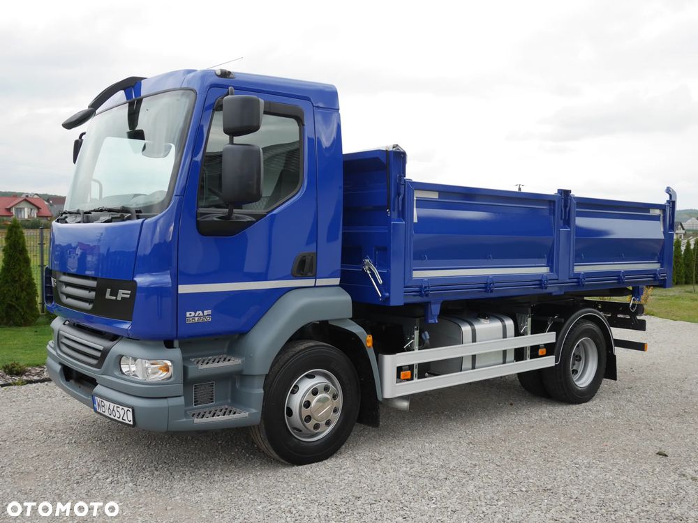 DAF LF 55.220 WYWROTKA 3-STRONNA,DMC 15000KG NISKI PRZEBIEG, STAN IDEALNY - 2