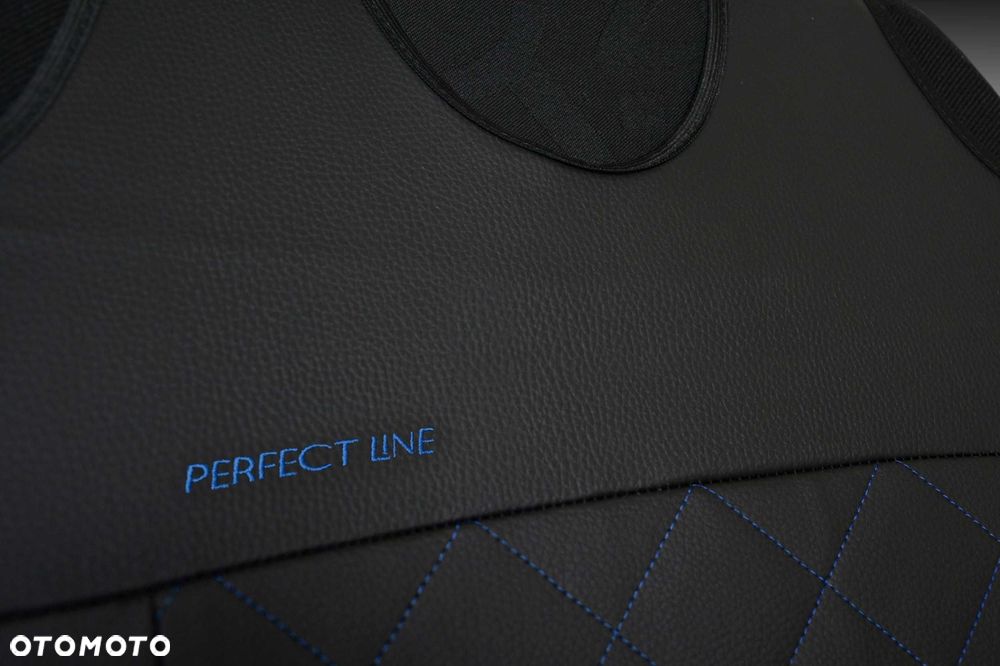 Koszulki samochodowe skórzane pokrowce na fotele pikowane PERFECT-LINE - 8