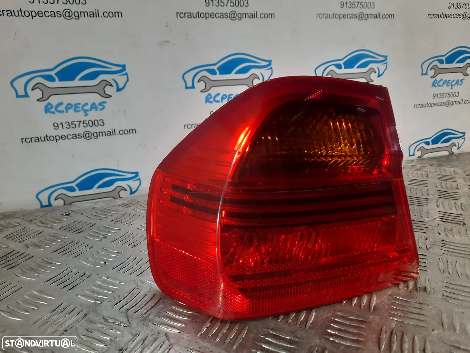 FAROLIM FAROLINS ESQUERDO DIREITO BMW SERIE 3 E90 SEDAN CARRO 63216937458 6937458 63216937457 6937457 - 7