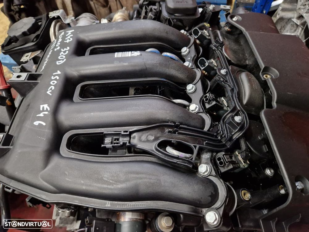 Motor usado M47D20 BMW 320D E46 150CV EURO 3 M47 - 5