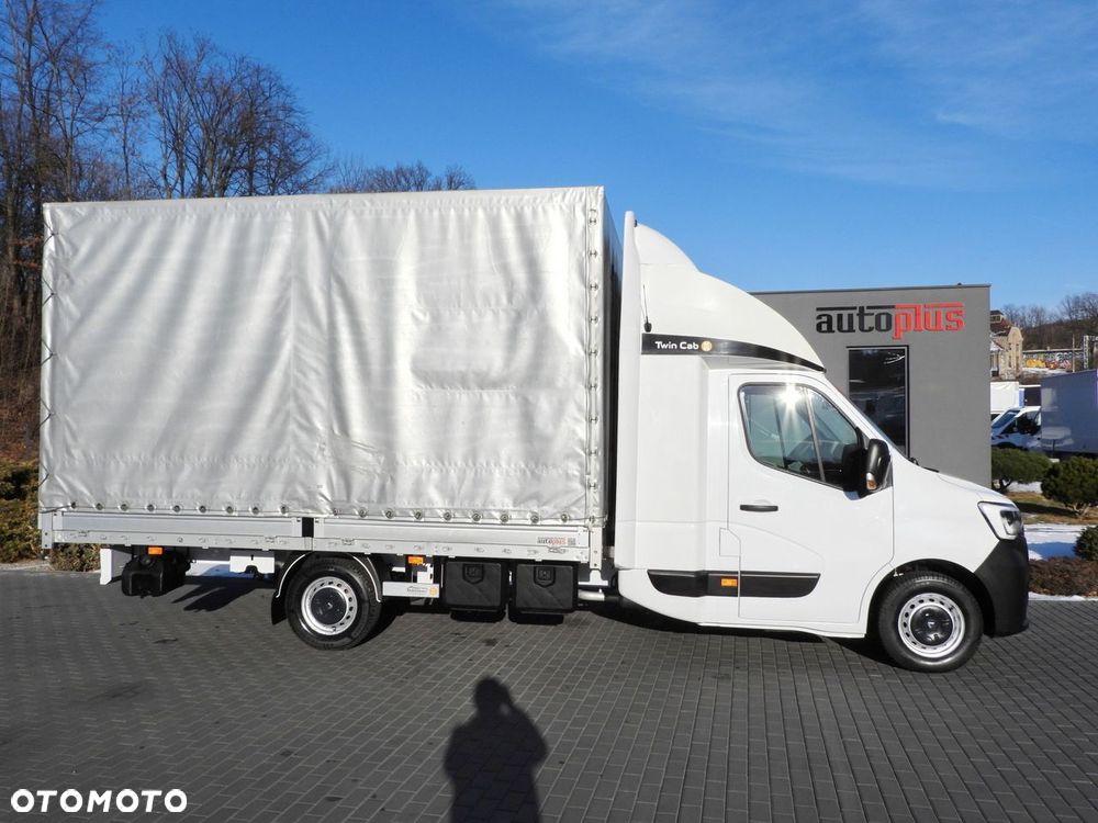 Renault MASTER PLANDEKA 10 PALET WEBASTO TEMPOMAT LEDY PNEUMATYKA KLIMATYZACJA  165KM - 8