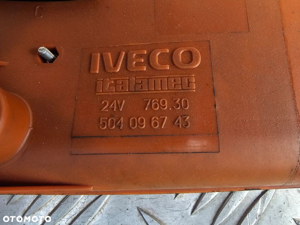 STEROWNIK KOMPUTER MODUŁ KOMFORTU KASETA ŚWIATEŁ IVECO EUROCARGO 504096743 - 2