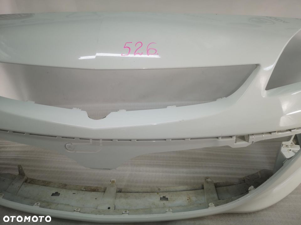 OPEL ASTRA J 4 IV LIFT 13- BIAŁY ZDERZAK PRZEDNI PRZÓD NR AUKCJI NZ526 - 6