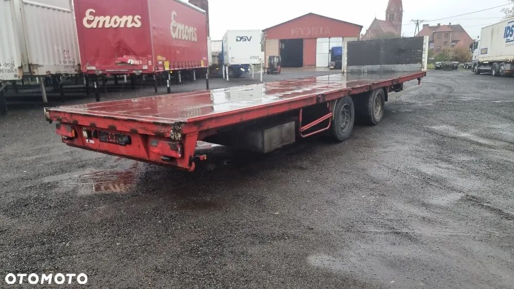 H&W 16.000ZŁ NETTO TANDEM 9.60m PLATFORMA JUMBO MOŻLIWOŚĆ TRANSPORTU - 2