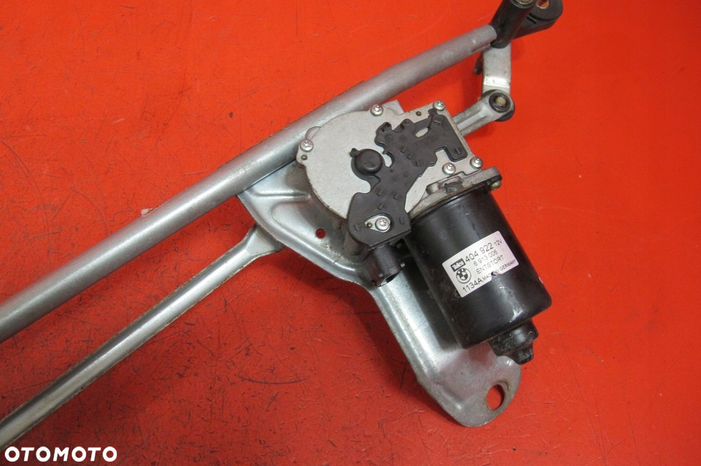 BMW X5 E53 LCI MECHANIZM SILNICZEK WYCIERACZEK PRZÓD EUROPA 7111535 - 3