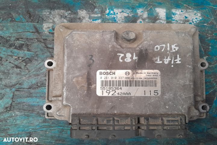 Calculator motor ECU 0281010337 0281010337 Fiat Stilo 1 [2001 - 2010] - 1