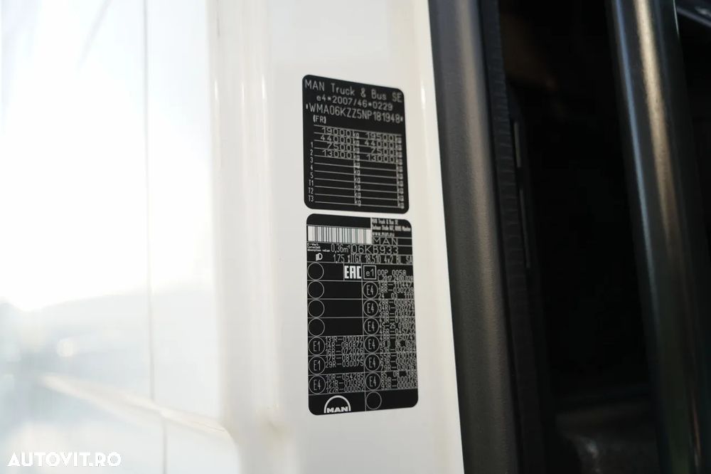 MAN TGX 18.510 / GM / RETARDER / NAVI / 100% ANVELOPE - 36