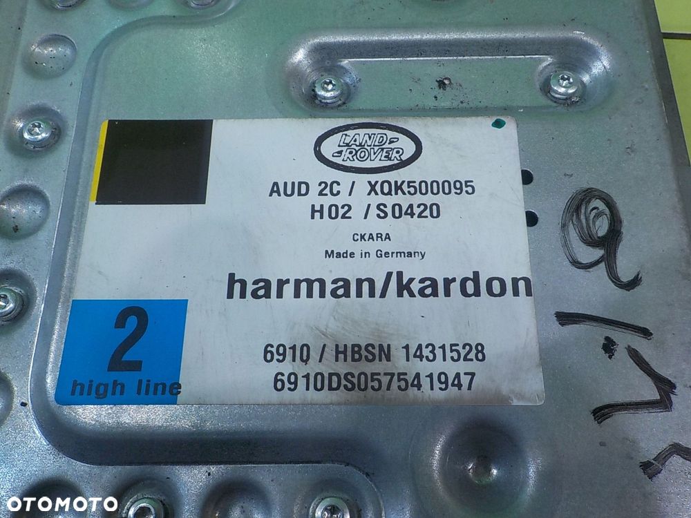 RANGE ROVER SPORT I 2.7 TDV6 05r 5D modul tuner wzmacniacz XQK500095 - 7
