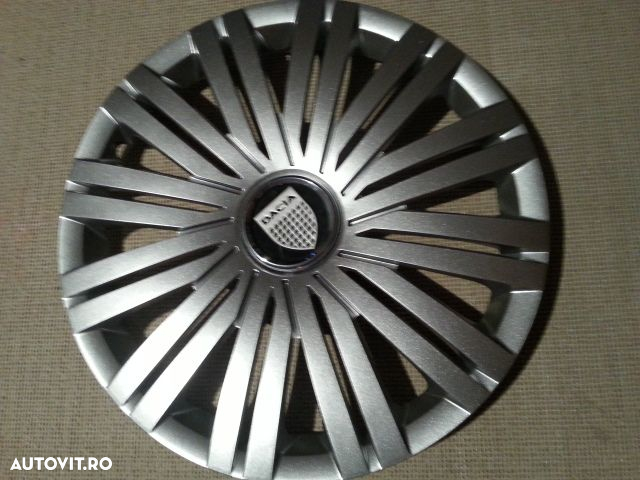 Capace roti DACIA r14  la set de 4 buc ,Capace janata aliaj - 3