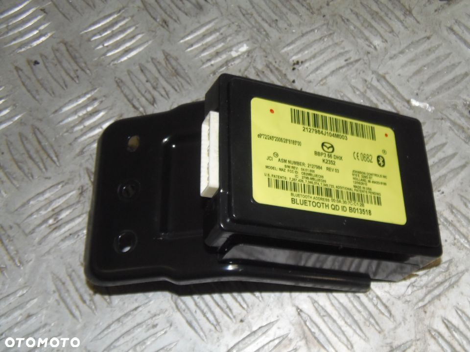 MAZDA 3 09-13 MODUŁ BLUETOOTH BBP366DHX - 1