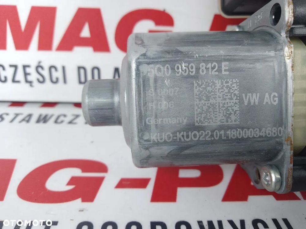 silniczek szyby tylny prawy tył vw golf vii seat leon iii 5f0 18r 5q0959812e - 4