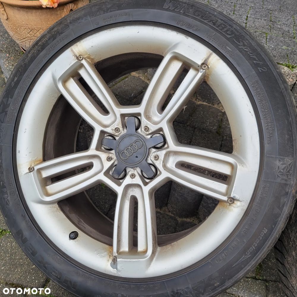 AUDI A6 C6 LIFT ALLROAD FELGI ALUMINIOWE ALUSY OPONY KOŁA 18 CALI 5X112 - 11