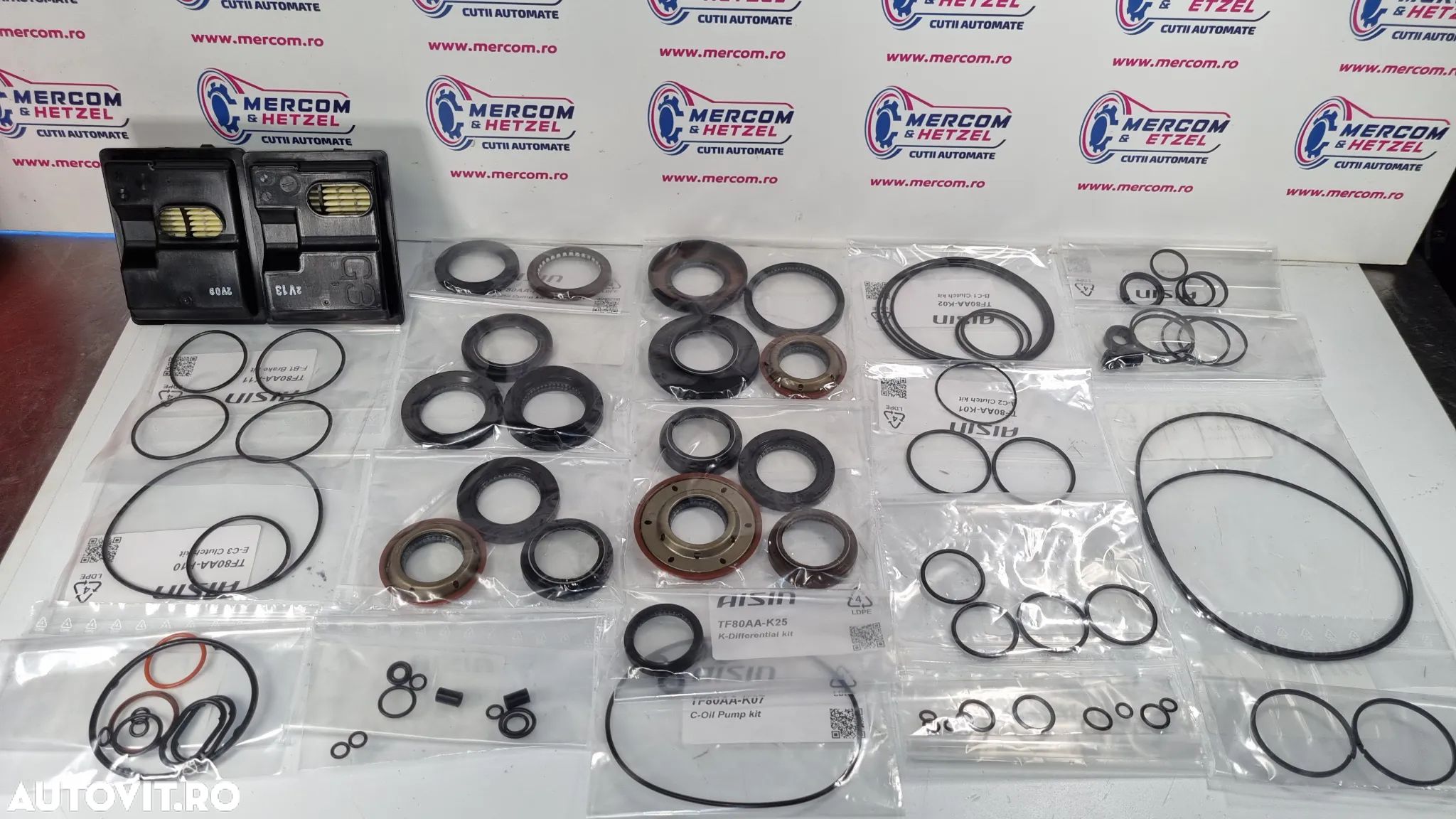 Set Garnituri AISIN OEM / TF80SC / TF80SD / TF81SC /TF82SC / OPEL INSIGNIA / VECTRA / ZAFIRA / VOLVO XC90 / XC60 / XC70 / 2006+ - 1
