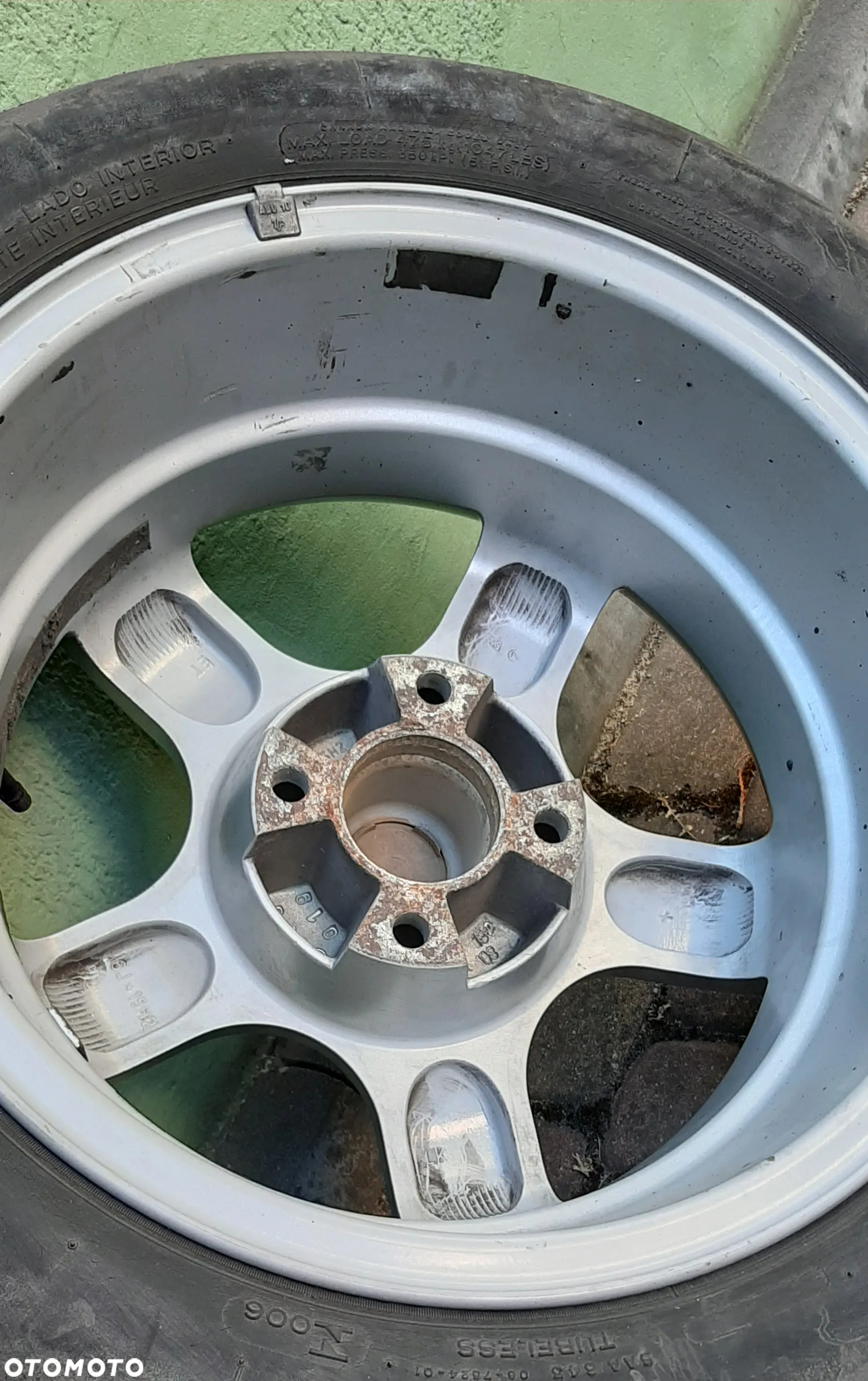Alufelgi R15 używane z oponami Michelin do Citroena C2, C3 - 7