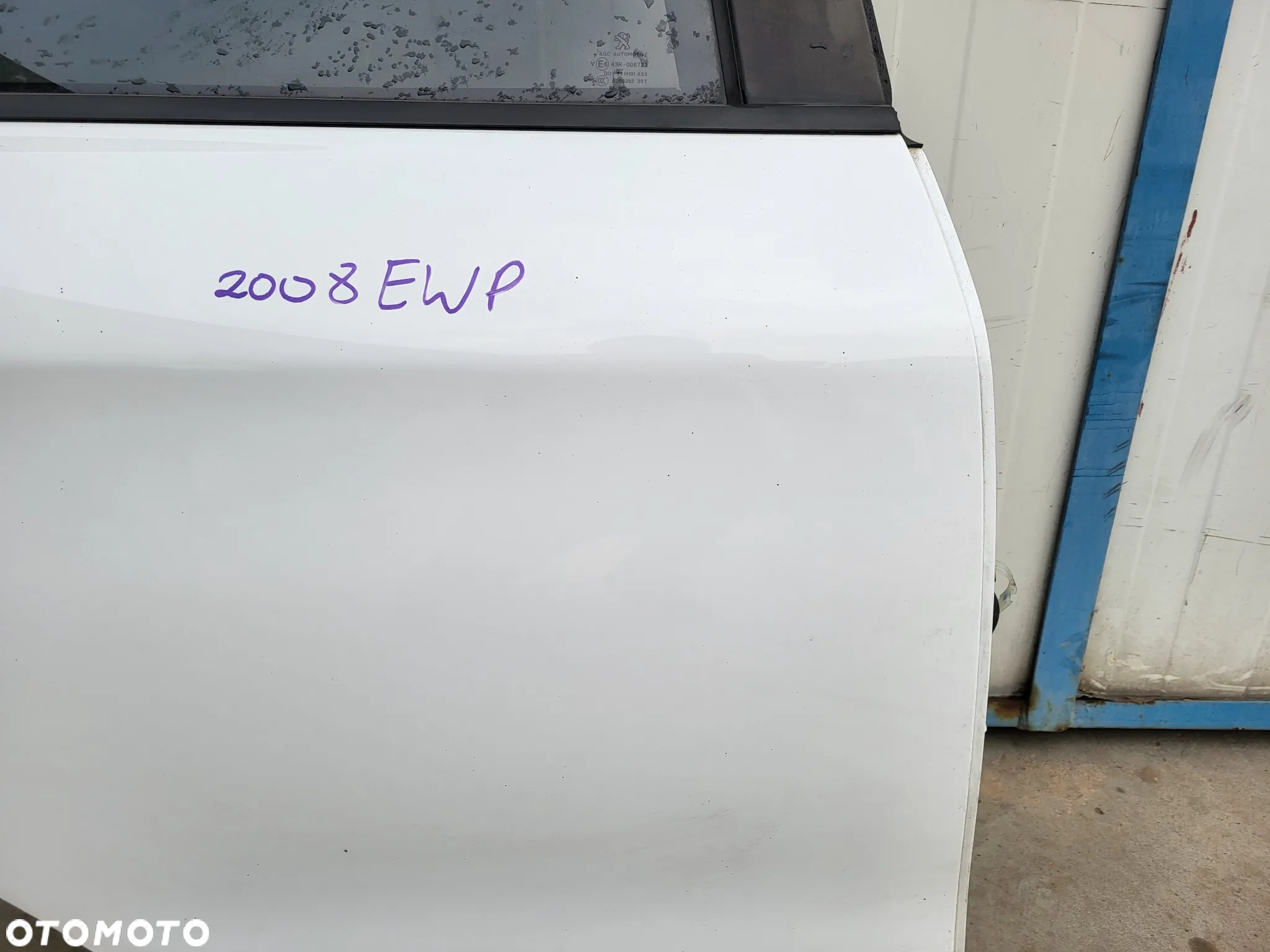 Drzwi prawe tylne tył Peugeot 2008 EWP - 3