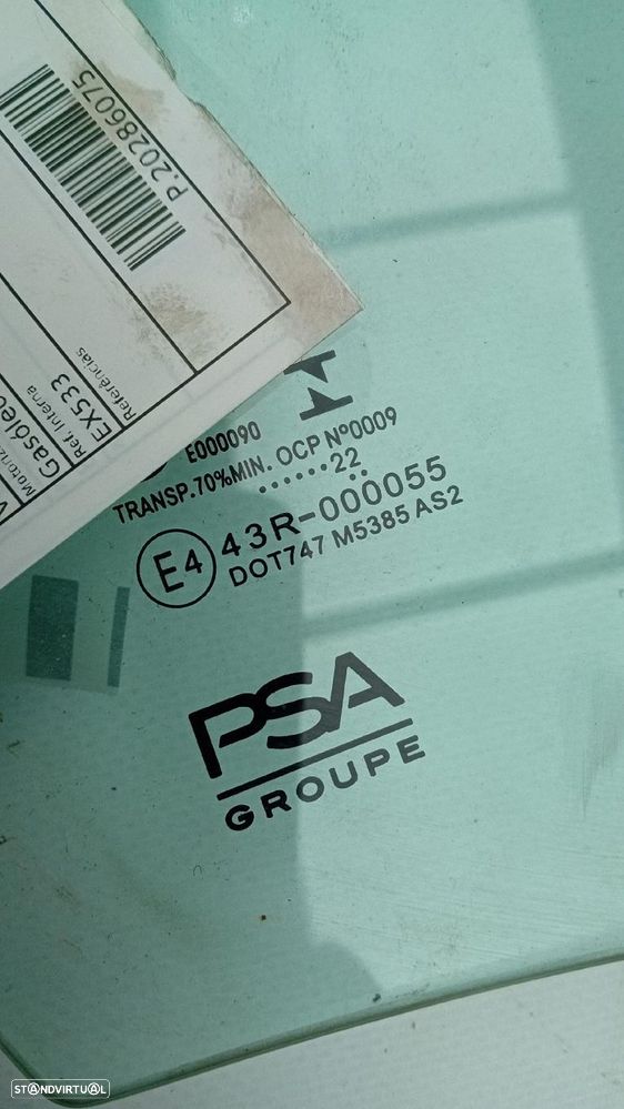 Vidro porta frente direita PEUGEOT 308 SW III - 4