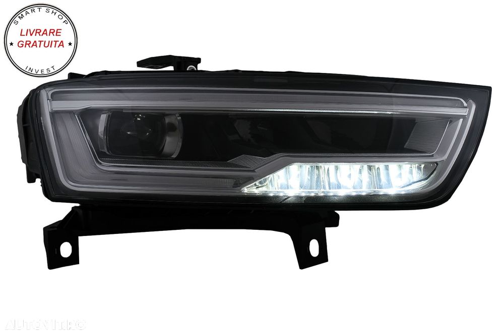 Faruri Full LED Audi Q3 8U Facelift (2014-2017) Conversie de la Xenon la LED- livrare gratuita - 8