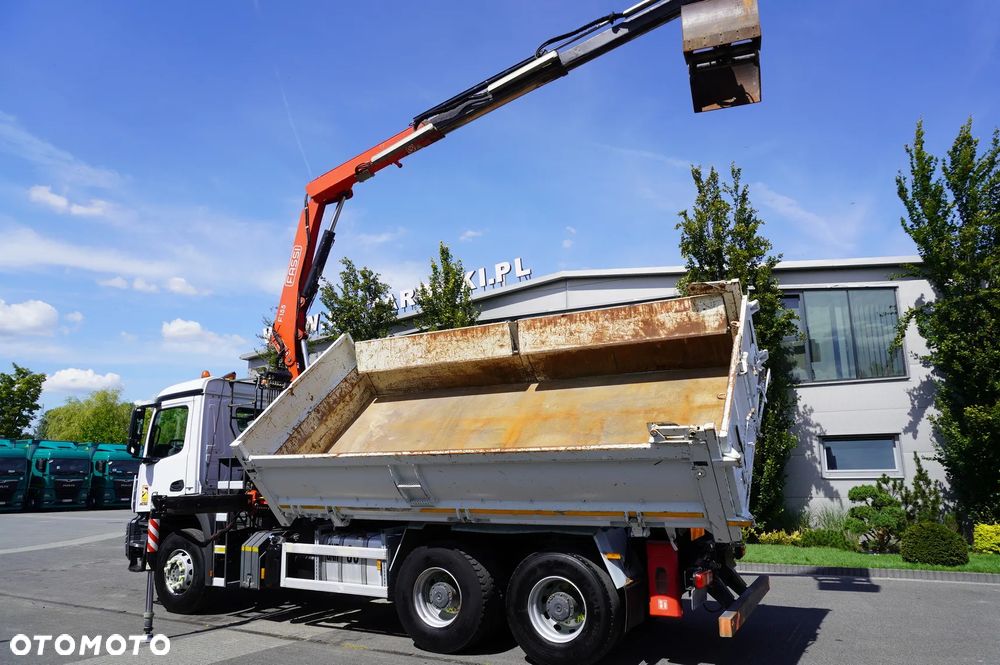 Mercedes-Benz Arocs 2636 / 6x4 / HDS Fassi / Wywrotka 3 str / Bortmatic - 3