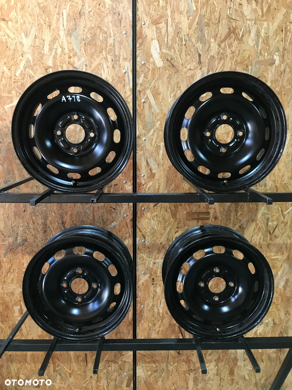 4 FELGI STAL. FORD FIESTA MK7  14'' 5,5J  ET37,5   FV