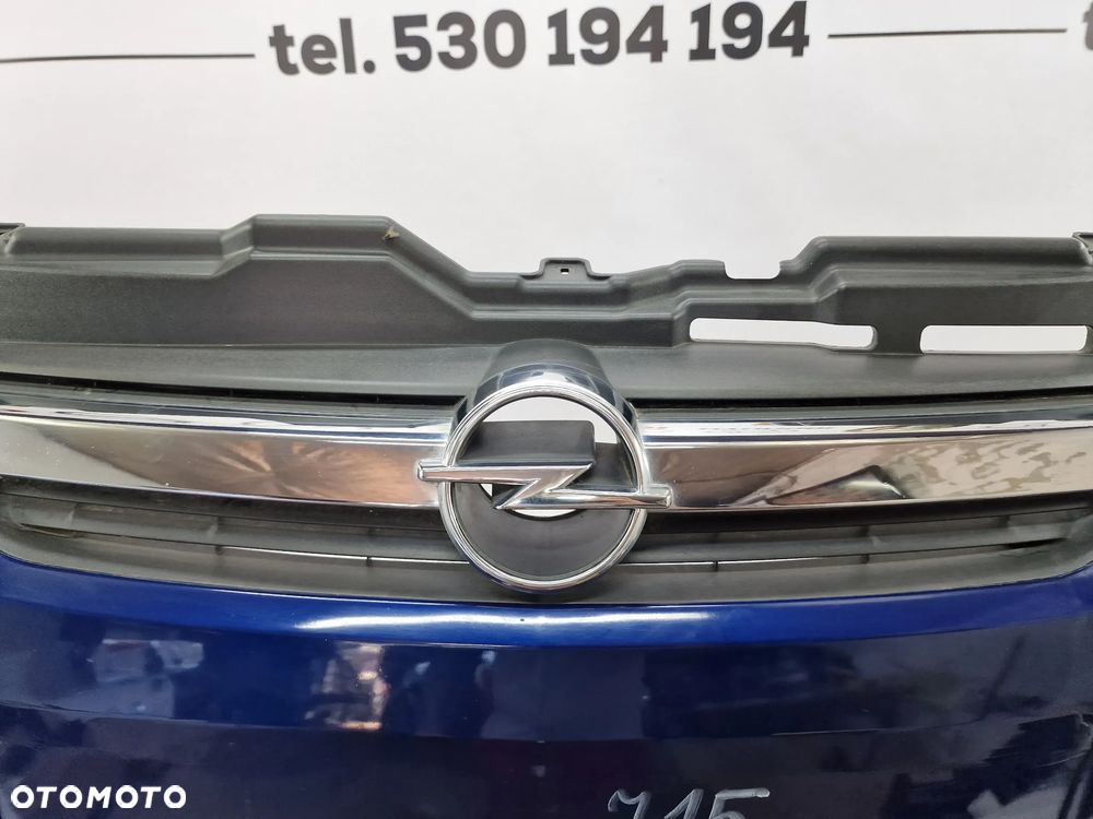 OPEL CORSA C LIFT 03- KOMPLETNY ZDERZAK PRZEDNI PRZÓD , GRANATOWY METALIK , NR AUKCJI NZ715 - 9