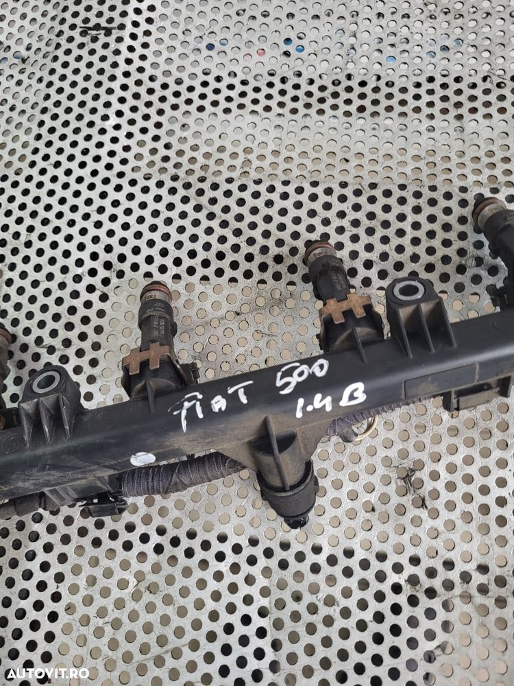 Rampa Injectoare Injectoare Injector Fiat 500 1.4-16 Valve Benzina Cod  - Dezmembrari Arad - 4