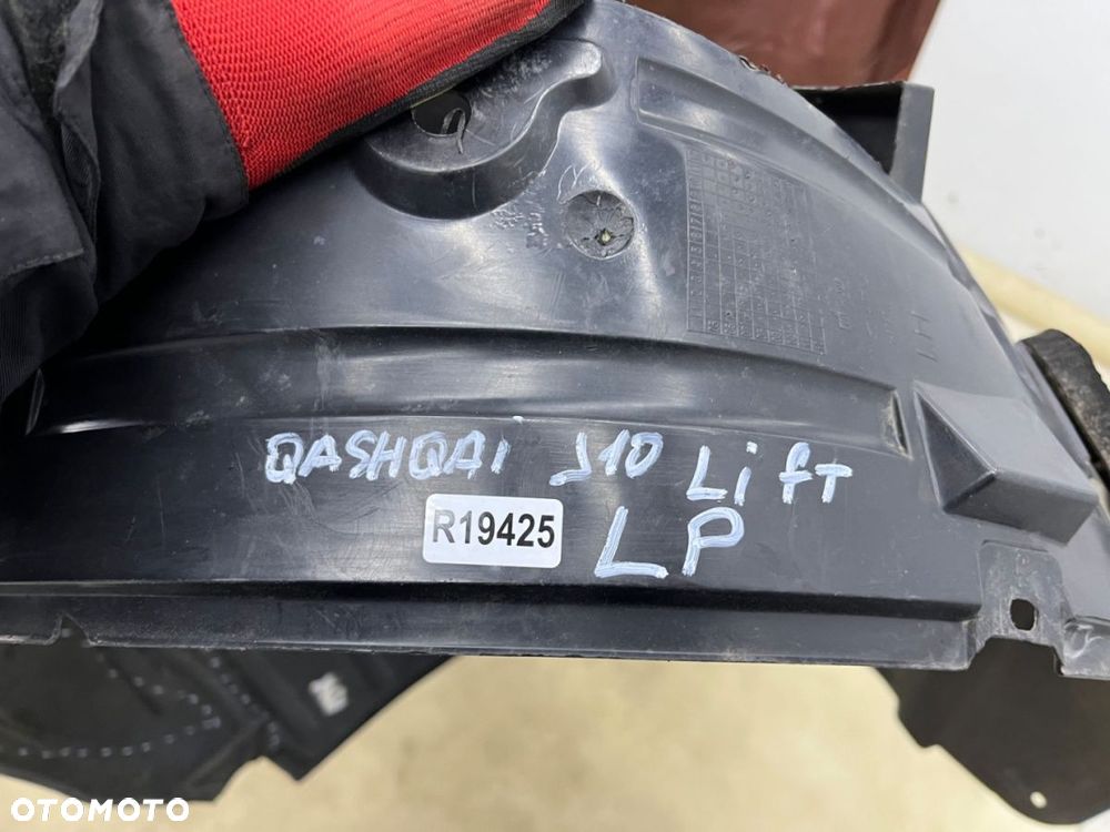 Nadkole Nissan Qashqai I j10 LIFT 10-13r. LEWE przednie ORYGINALNE lewy przód 63841br20a - 15