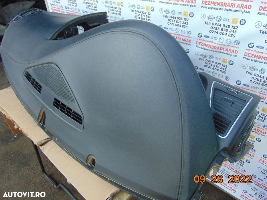 Plansa Bord renault Latitude airbag sofer pasager modul airbag-uri dez - 3