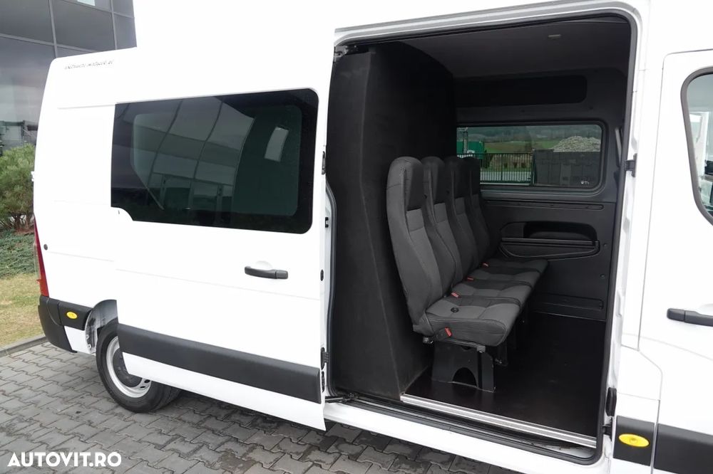 Renault MASTER / CAROSERIE ROATĂ / FUGO / CABINĂ MIXĂ 7 LOCURI / CAROSERIE / DEALER POLONESC / UNIC PROPRIETAR - 37