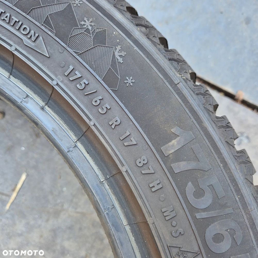 4szt OPONY ZIMOWE 175/65 R17 Semperit Speed-Grip 5 - 2022r - jak nowe 8mm - 10