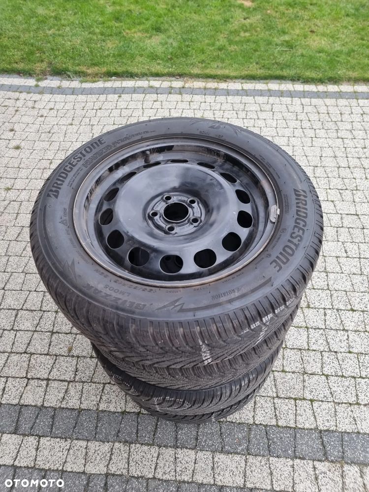 Opony zimowe na felgach stalowych 195/60/R16 - 4