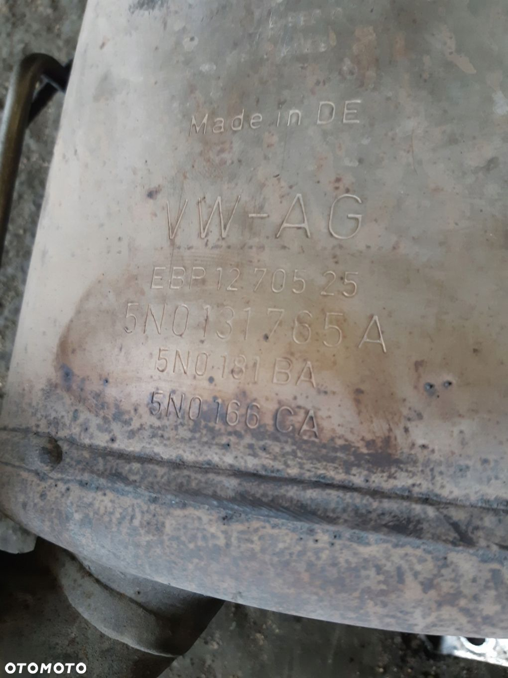AUDI A3 8P 1.6 TDI KATALIZATOR FILTR DPF SKODA VW 5N0131765A - 6