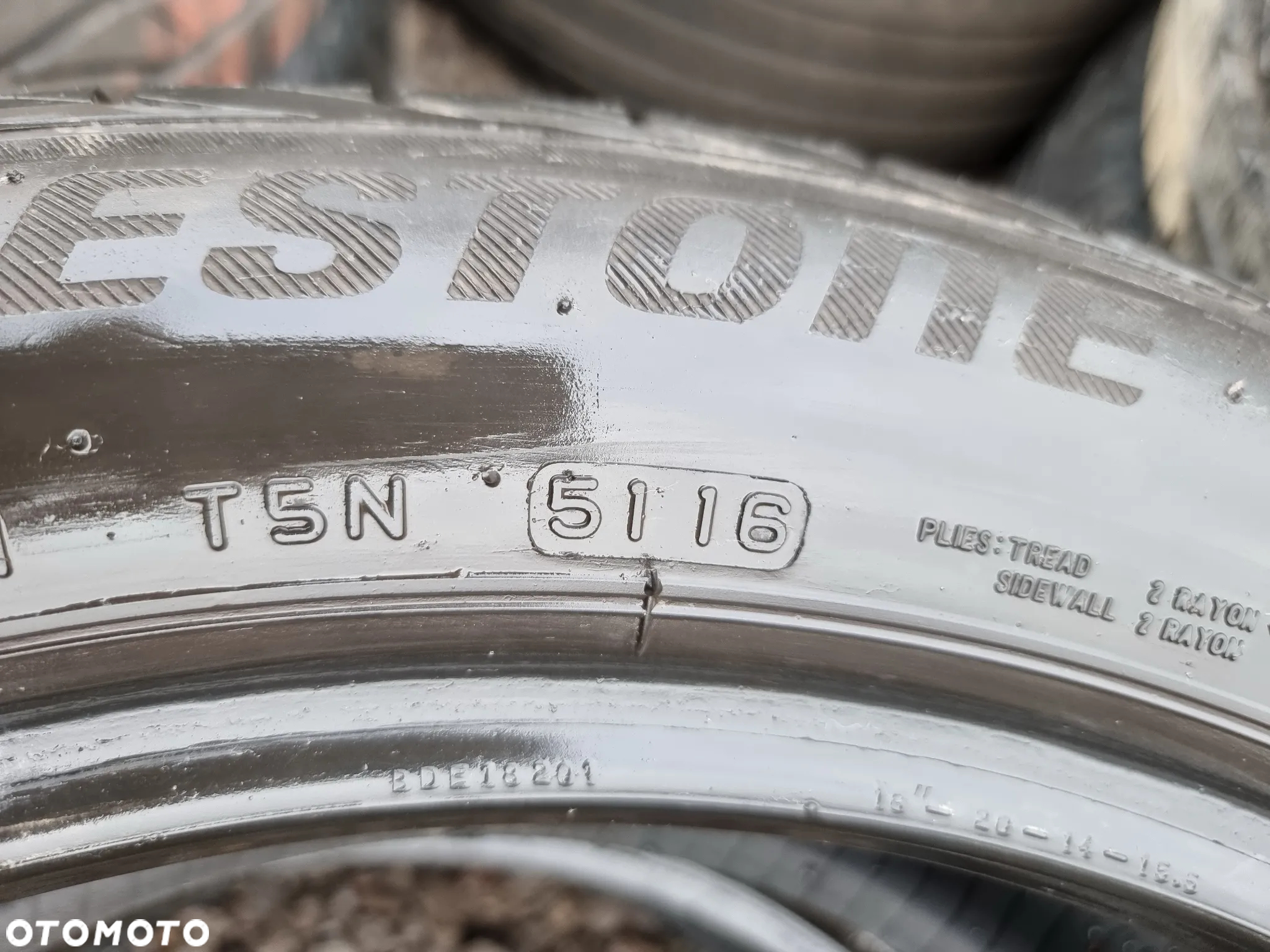 BRIDGESTONE 225/50R18 95W TURANZA T001 RFT * (2szt.) (1x3,0 1x3,5) (DOT: 2x5116) L411 - 7