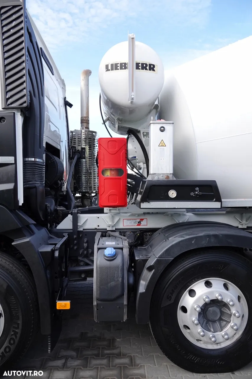 Renault C 430 / 8X4 / BETONER / BETON CONVERTER 9 M3 /  LIEBHERR / EURO 6 / JANTE ALIE /  2018 - 15