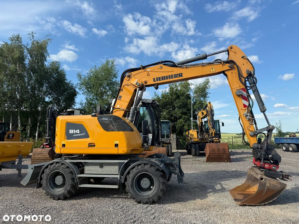Liebherr 914 Compact  Rototilt + Szczypce Przyczepa - 10