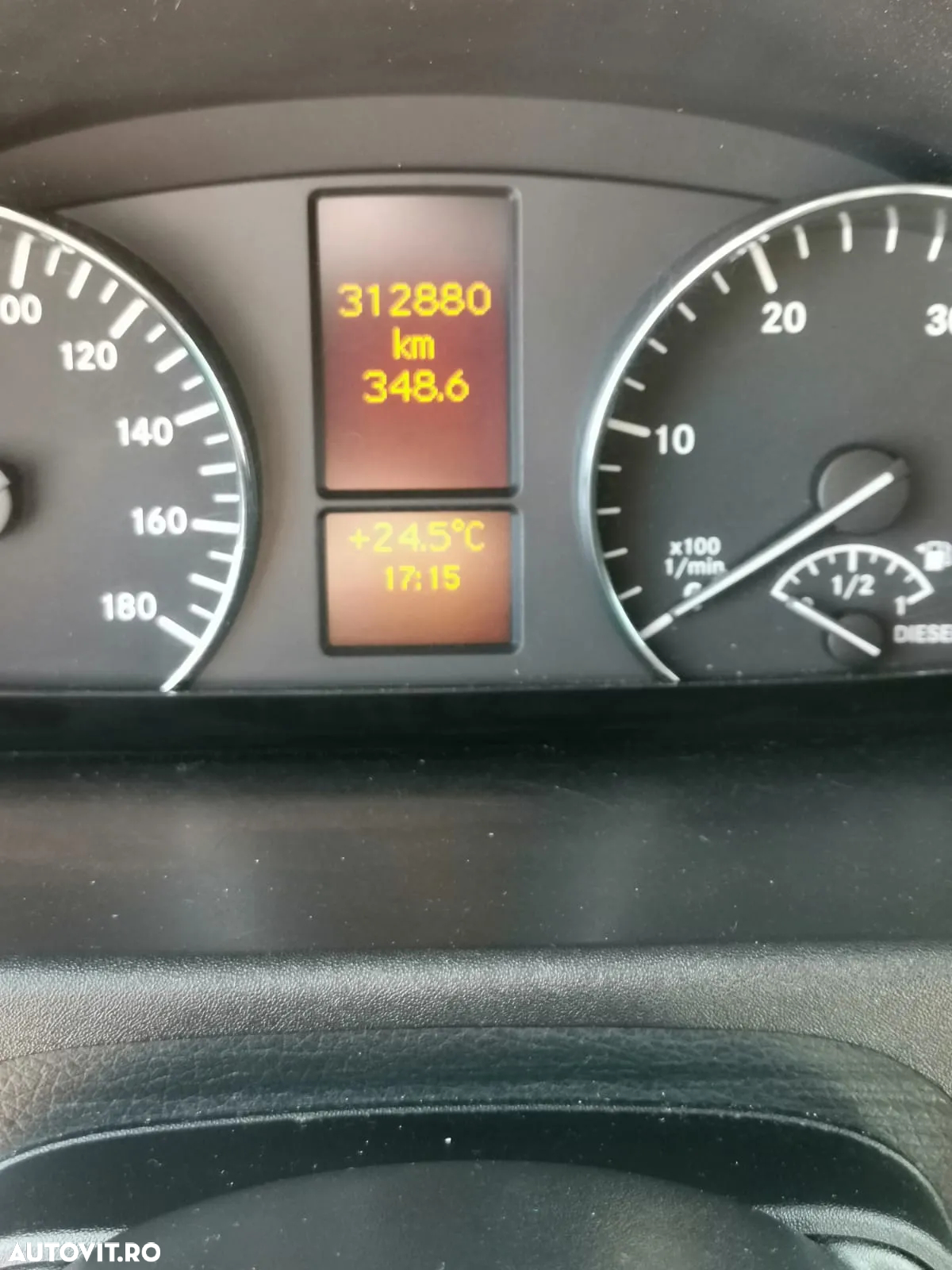 Mercedes-Benz Sprinter 316 CDI An Model 2018Cutie Automată Climă Navigație Mare Pilot automat Încălzire scaun șofer Comenzi volan Scaun pernă aer Cârlig - 11