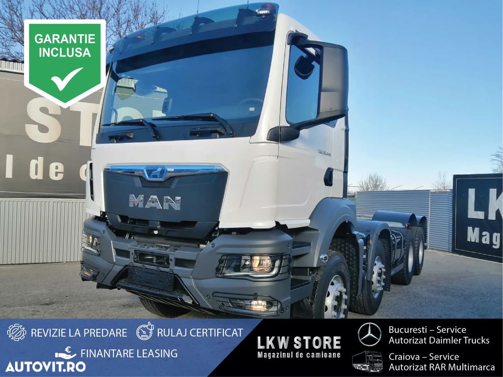 MAN TGS 35.440 8X4 NOU/NEW Truck !!! - 2
