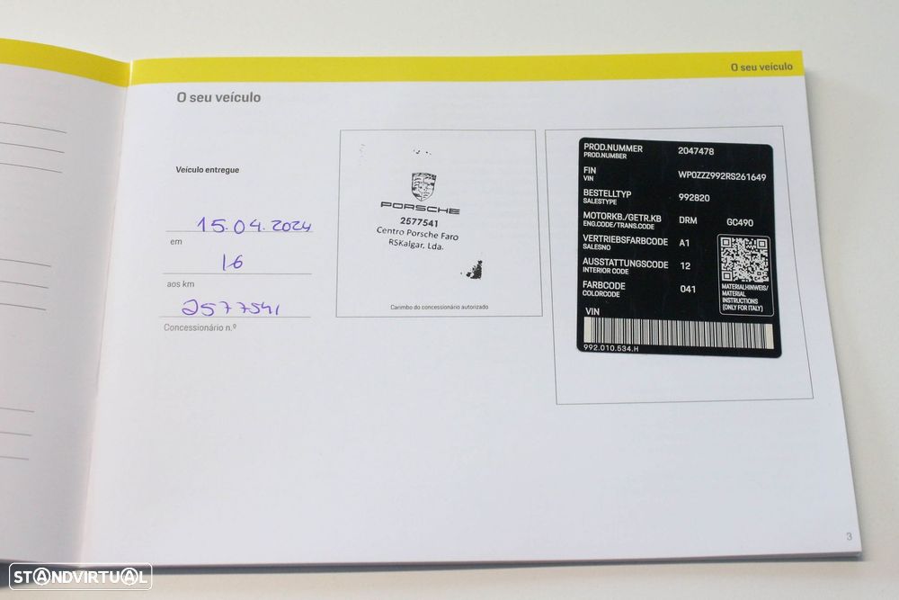 Porsche 911 (992) GT3 Touring Package - 55