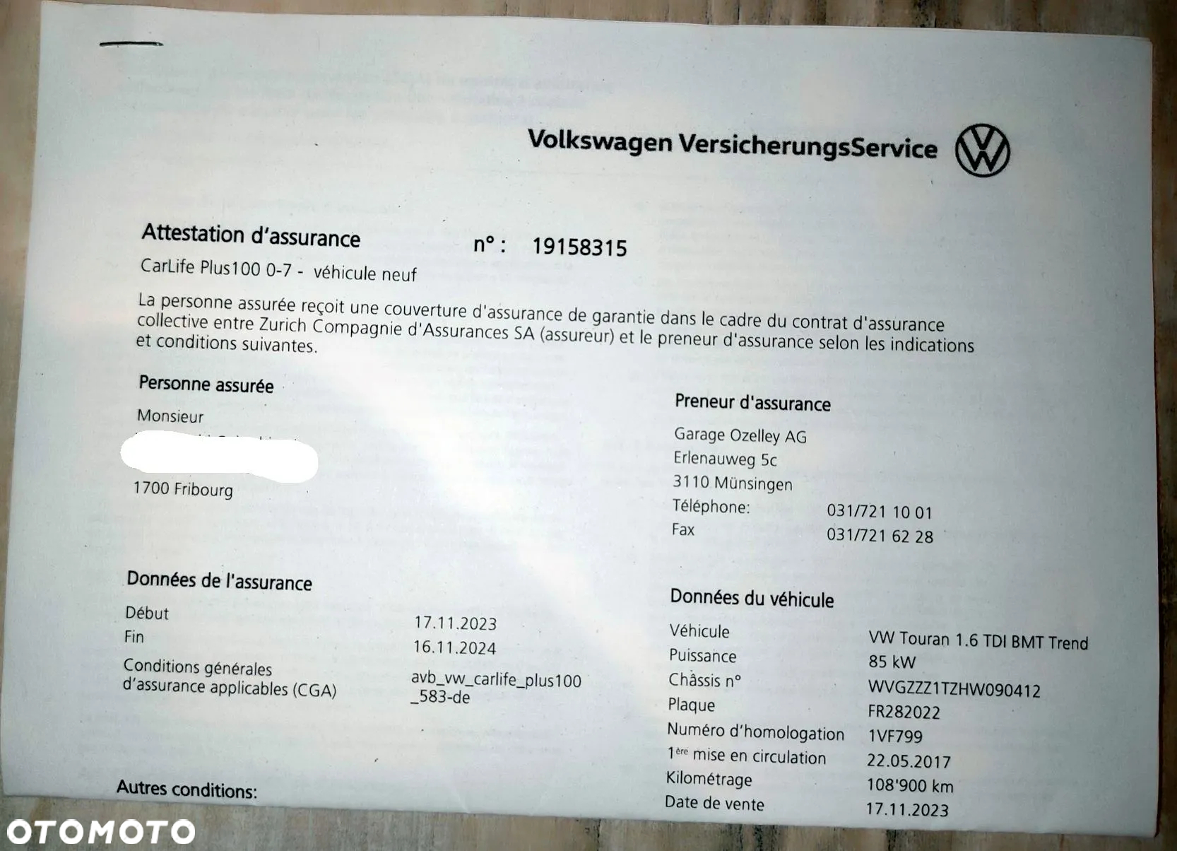 Volkswagen Touran 1.6 TDI SCR (BlueMotion Technology) DSG Trendline - 23